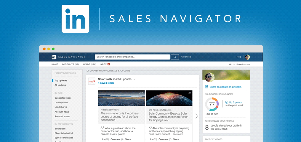 Linkedin Sales Navigator | Developing the Business